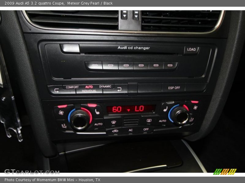Meteor Grey Pearl / Black 2009 Audi A5 3.2 quattro Coupe