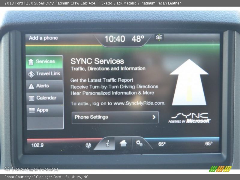 Tuxedo Black Metallic / Platinum Pecan Leather 2013 Ford F250 Super Duty Platinum Crew Cab 4x4