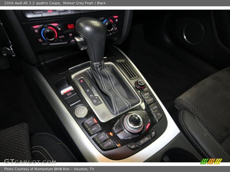 Meteor Grey Pearl / Black 2009 Audi A5 3.2 quattro Coupe