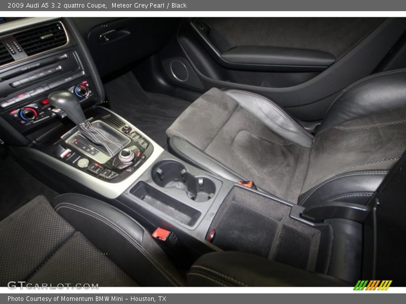 Meteor Grey Pearl / Black 2009 Audi A5 3.2 quattro Coupe