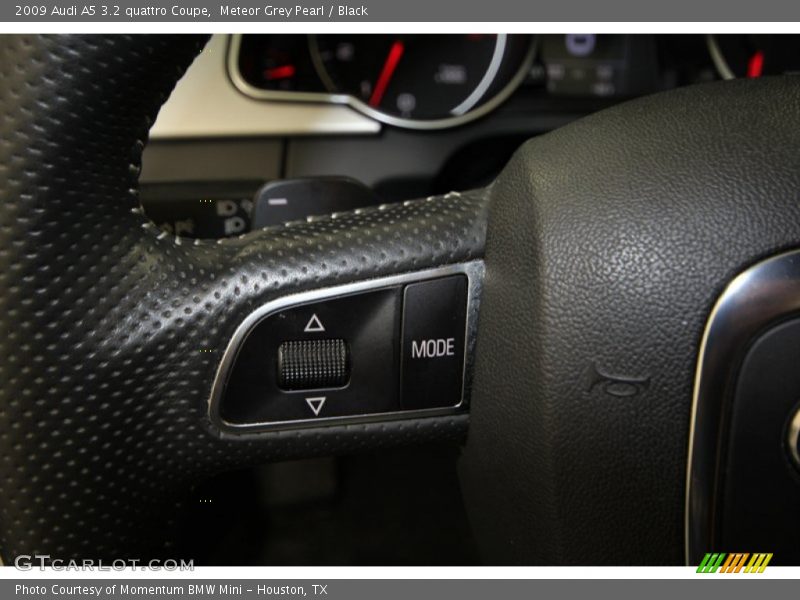 Meteor Grey Pearl / Black 2009 Audi A5 3.2 quattro Coupe