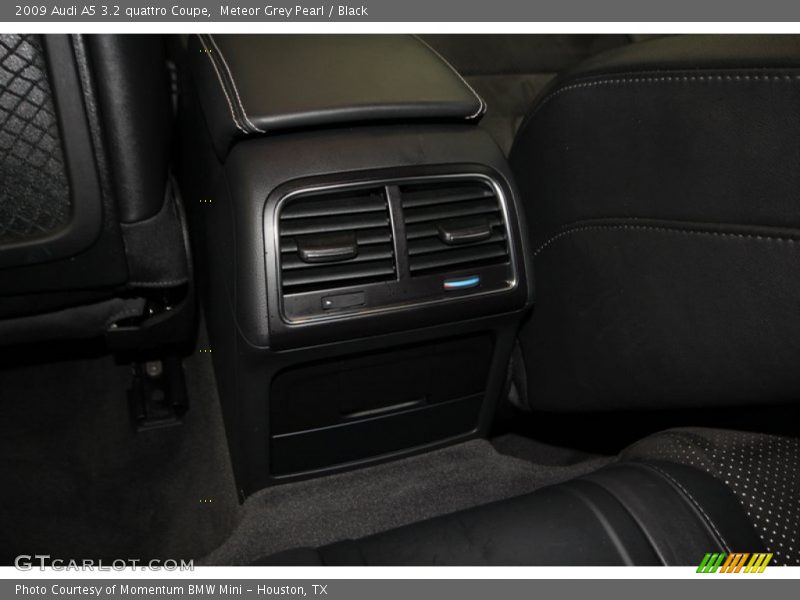Meteor Grey Pearl / Black 2009 Audi A5 3.2 quattro Coupe