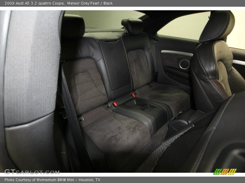 Meteor Grey Pearl / Black 2009 Audi A5 3.2 quattro Coupe