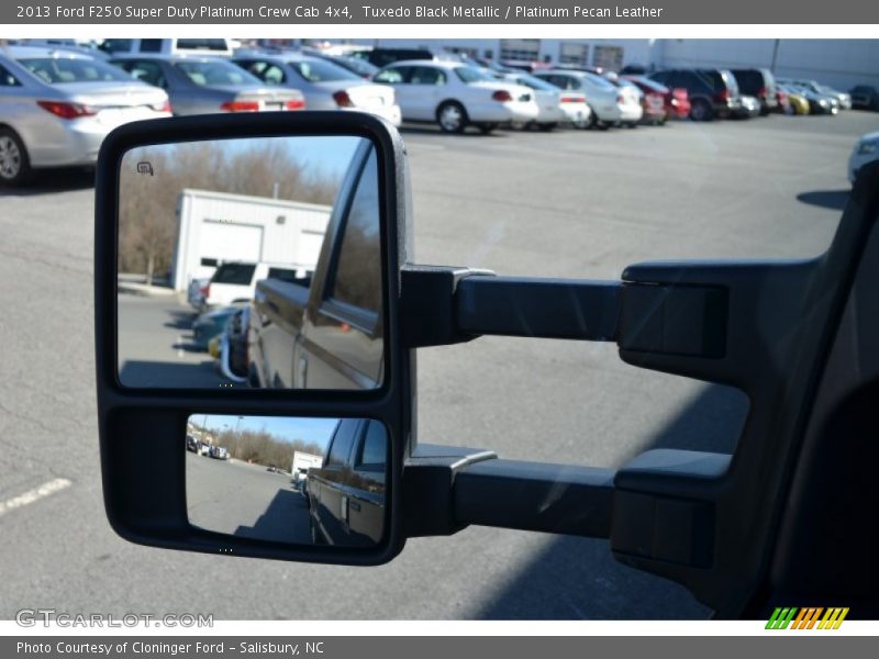 Tuxedo Black Metallic / Platinum Pecan Leather 2013 Ford F250 Super Duty Platinum Crew Cab 4x4