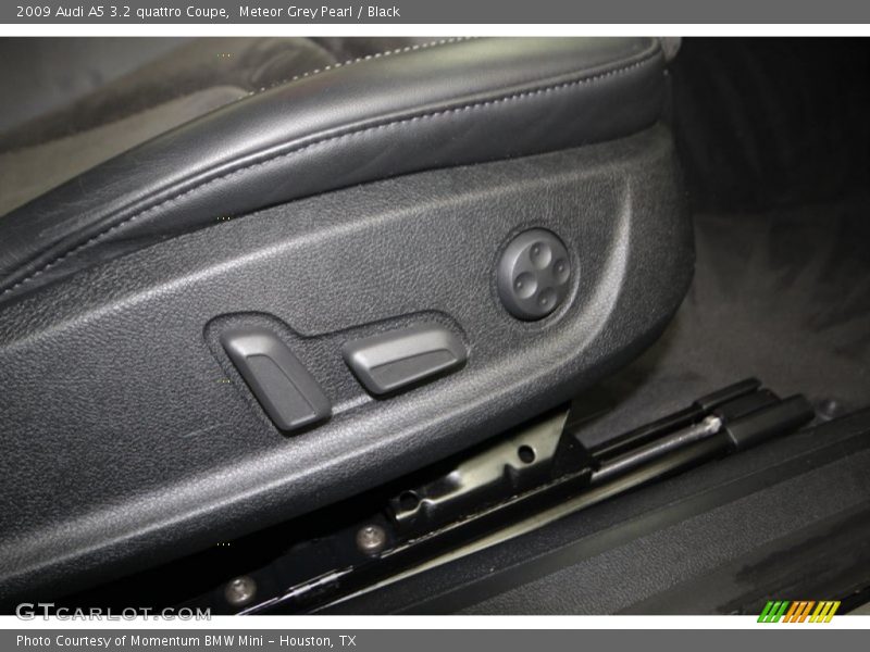 Meteor Grey Pearl / Black 2009 Audi A5 3.2 quattro Coupe