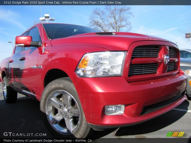 Front 3/4 View of 2010 Ram 1500 Sport Crew Cab