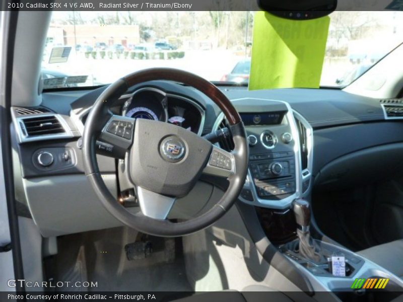 Radiant Silver / Titanium/Ebony 2010 Cadillac SRX 4 V6 AWD