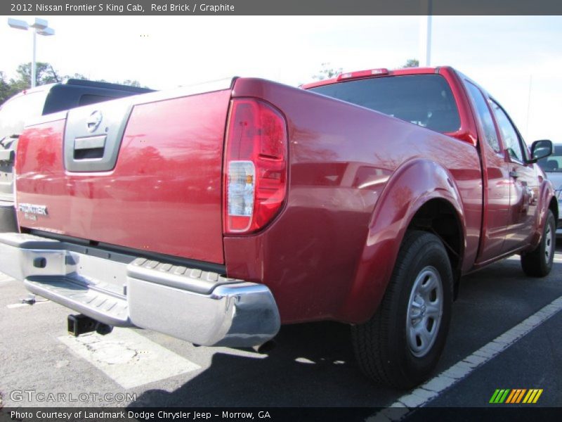 Red Brick / Graphite 2012 Nissan Frontier S King Cab