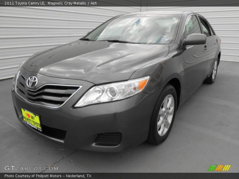 Magnetic Gray Metallic / Ash 2011 Toyota Camry LE