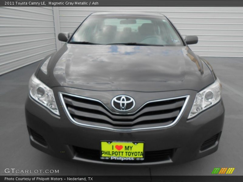Magnetic Gray Metallic / Ash 2011 Toyota Camry LE