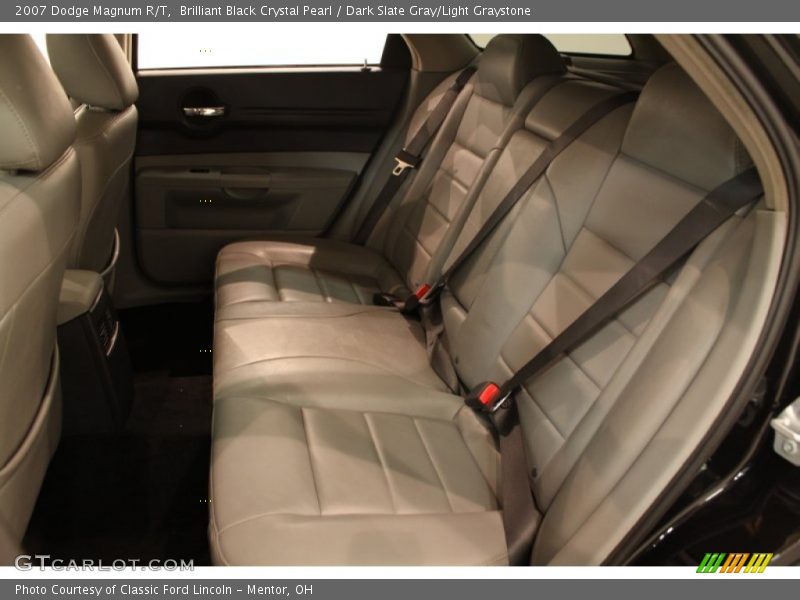 Brilliant Black Crystal Pearl / Dark Slate Gray/Light Graystone 2007 Dodge Magnum R/T