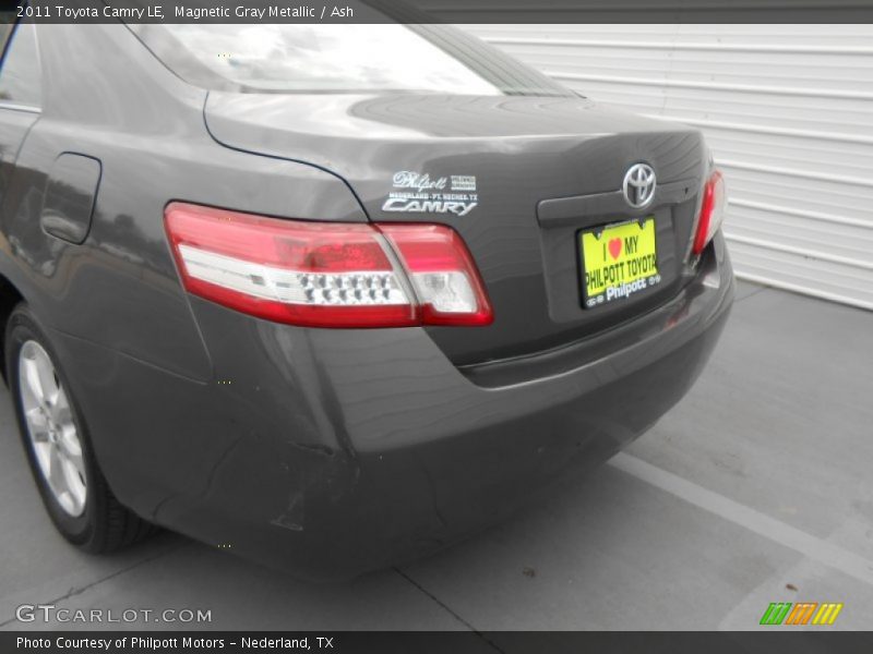 Magnetic Gray Metallic / Ash 2011 Toyota Camry LE