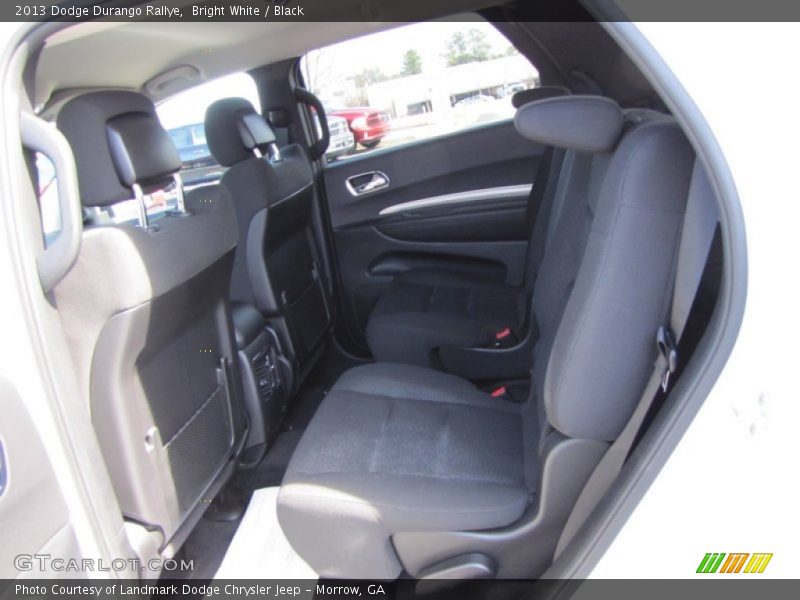 Bright White / Black 2013 Dodge Durango Rallye