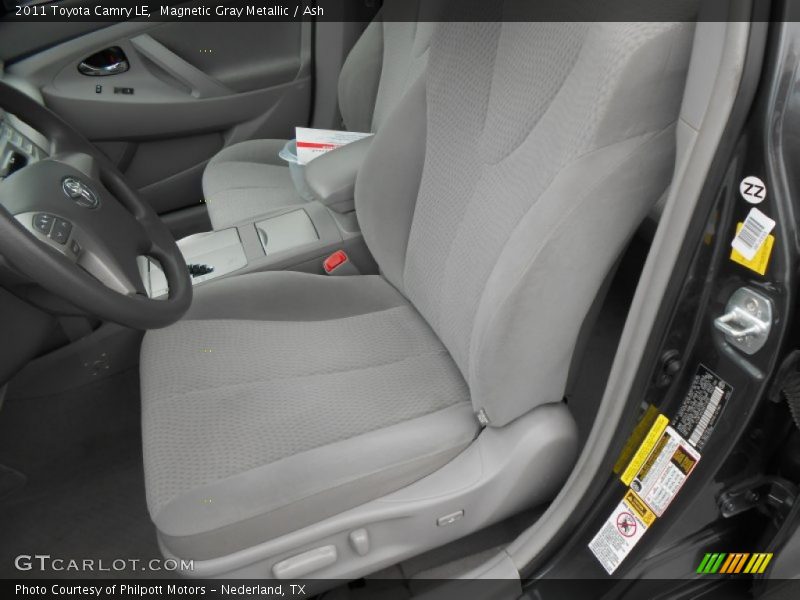 Magnetic Gray Metallic / Ash 2011 Toyota Camry LE