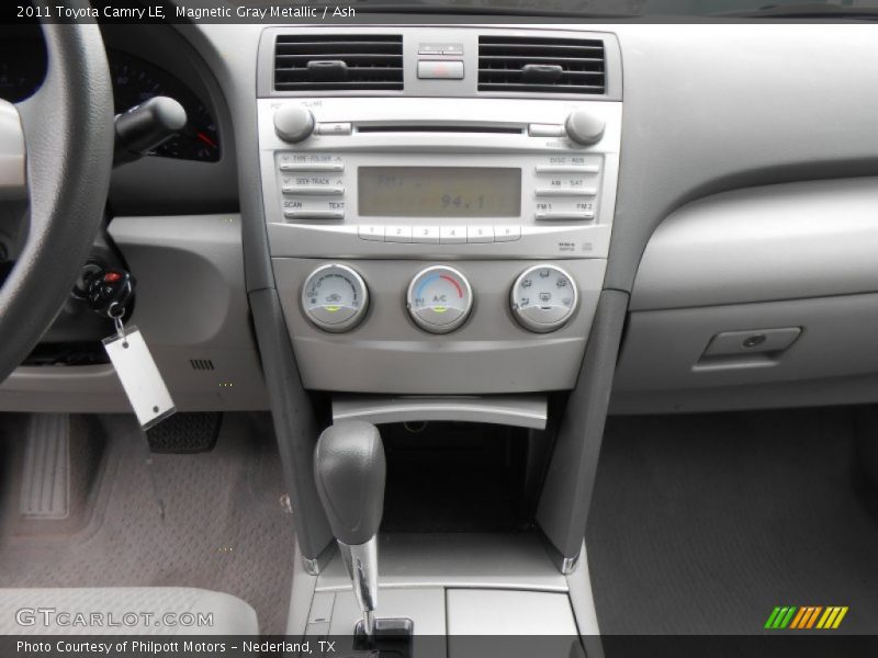 Magnetic Gray Metallic / Ash 2011 Toyota Camry LE