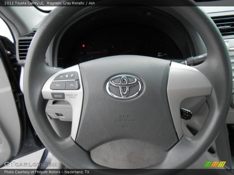 Magnetic Gray Metallic / Ash 2011 Toyota Camry LE