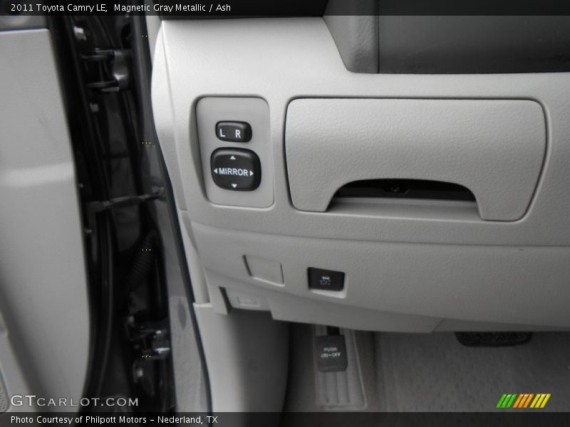 Magnetic Gray Metallic / Ash 2011 Toyota Camry LE