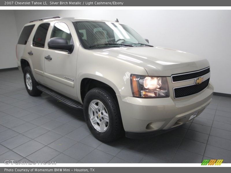 Silver Birch Metallic / Light Cashmere/Ebony 2007 Chevrolet Tahoe LS