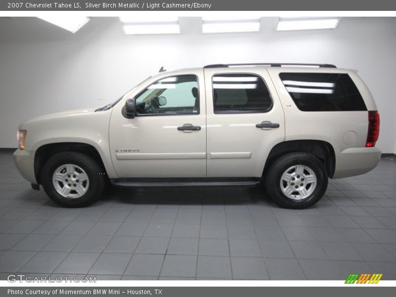 Silver Birch Metallic / Light Cashmere/Ebony 2007 Chevrolet Tahoe LS