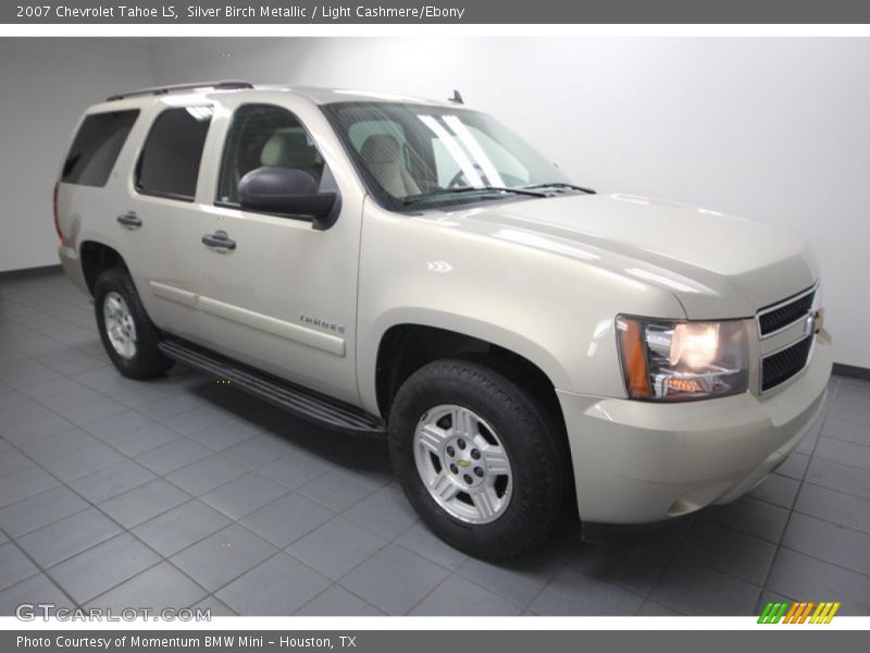 Silver Birch Metallic / Light Cashmere/Ebony 2007 Chevrolet Tahoe LS