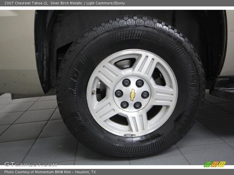 Silver Birch Metallic / Light Cashmere/Ebony 2007 Chevrolet Tahoe LS