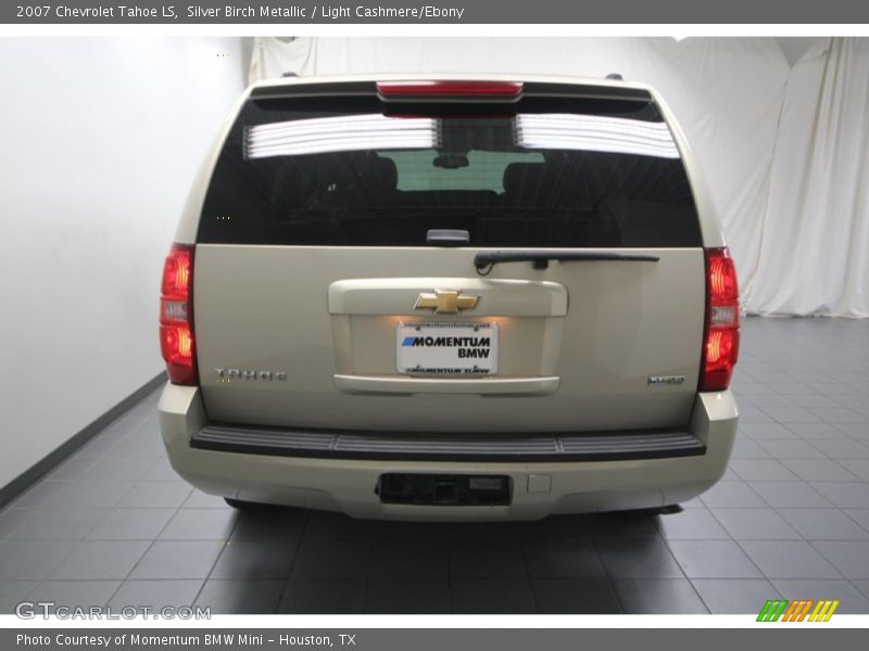Silver Birch Metallic / Light Cashmere/Ebony 2007 Chevrolet Tahoe LS