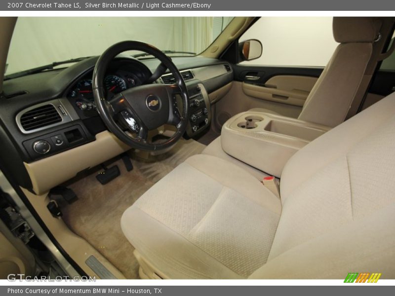 Silver Birch Metallic / Light Cashmere/Ebony 2007 Chevrolet Tahoe LS