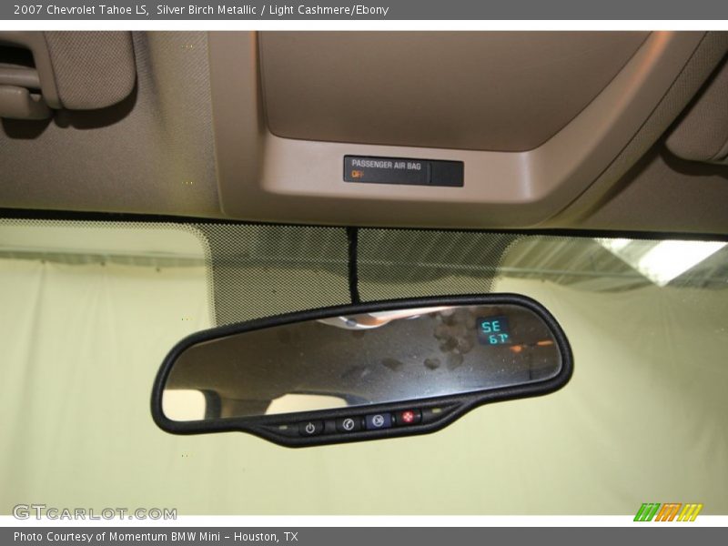Silver Birch Metallic / Light Cashmere/Ebony 2007 Chevrolet Tahoe LS