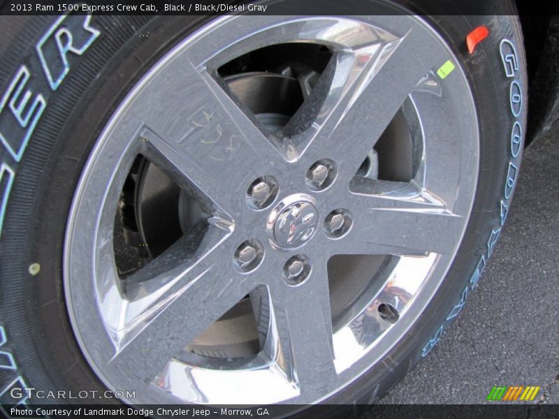 Black / Black/Diesel Gray 2013 Ram 1500 Express Crew Cab
