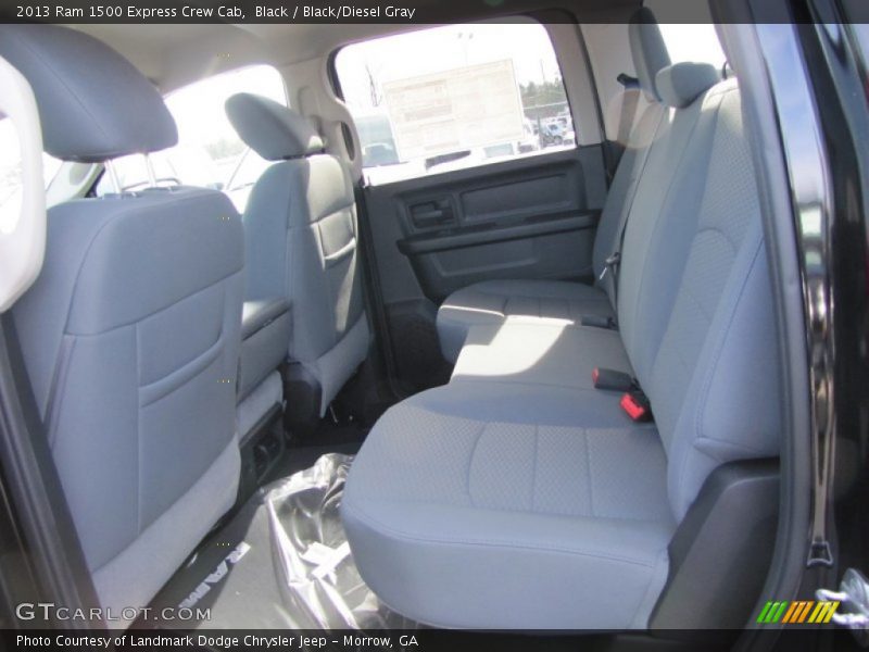 Black / Black/Diesel Gray 2013 Ram 1500 Express Crew Cab