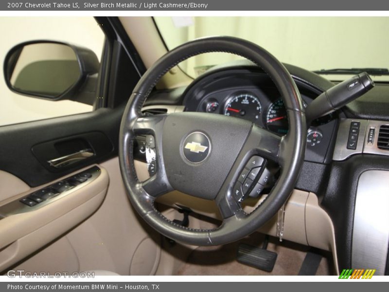 Silver Birch Metallic / Light Cashmere/Ebony 2007 Chevrolet Tahoe LS
