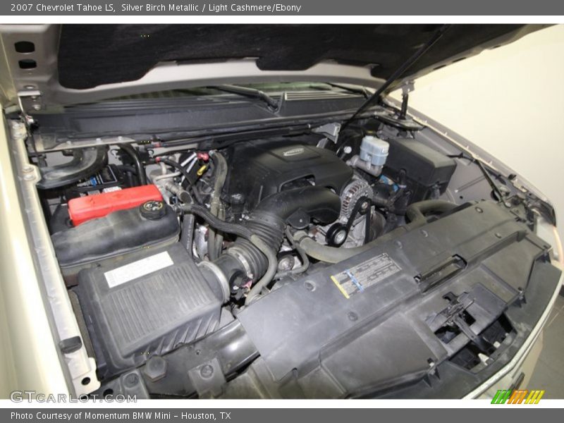 Silver Birch Metallic / Light Cashmere/Ebony 2007 Chevrolet Tahoe LS