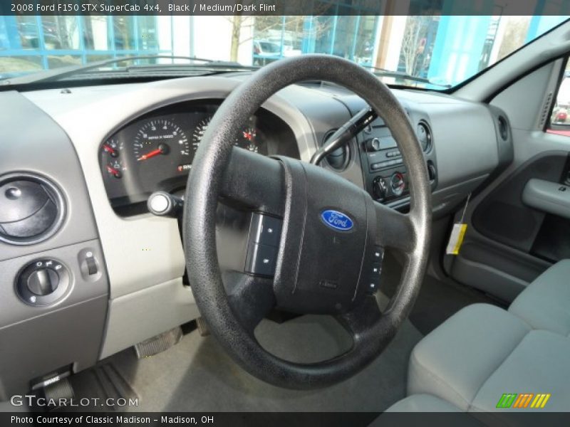 Black / Medium/Dark Flint 2008 Ford F150 STX SuperCab 4x4