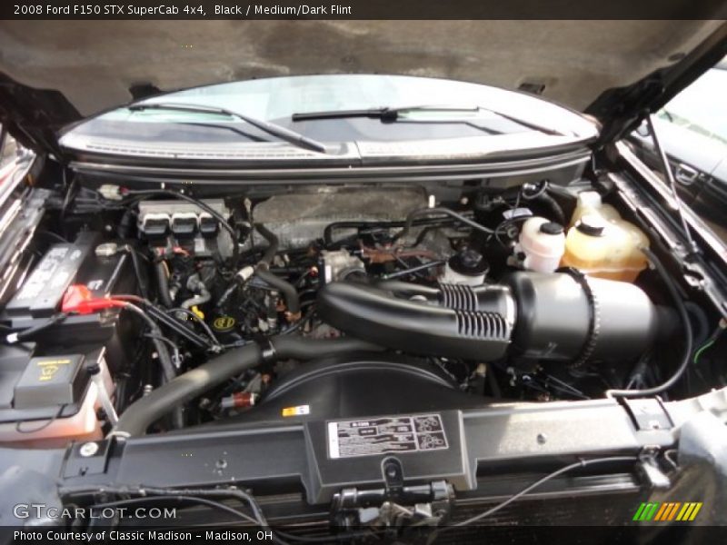 Black / Medium/Dark Flint 2008 Ford F150 STX SuperCab 4x4