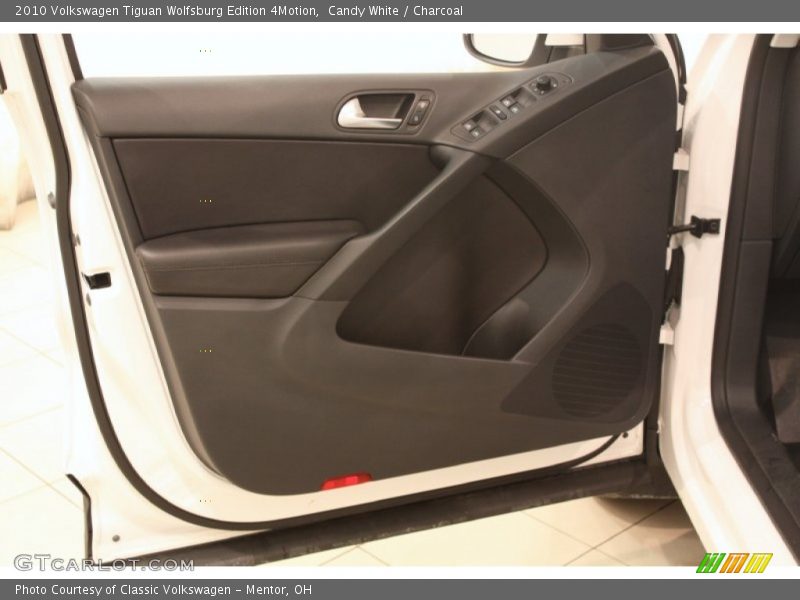Candy White / Charcoal 2010 Volkswagen Tiguan Wolfsburg Edition 4Motion
