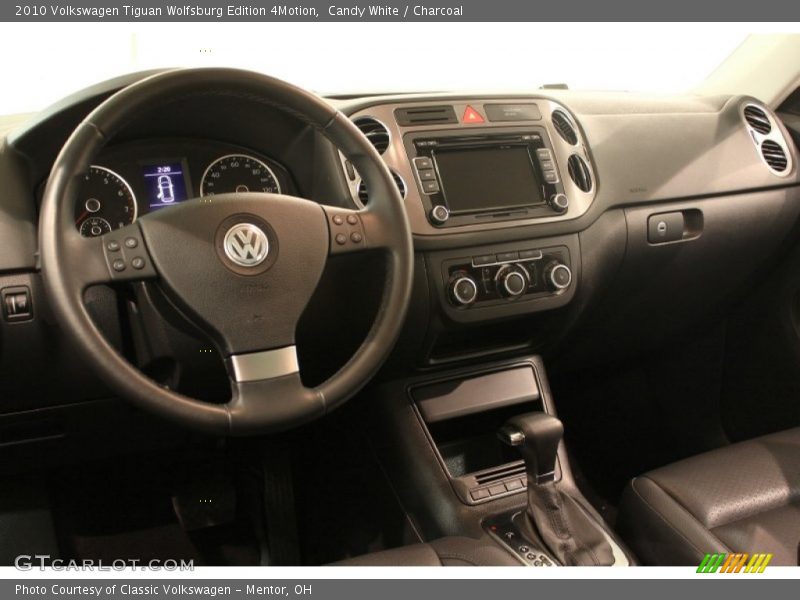 Dashboard of 2010 Tiguan Wolfsburg Edition 4Motion