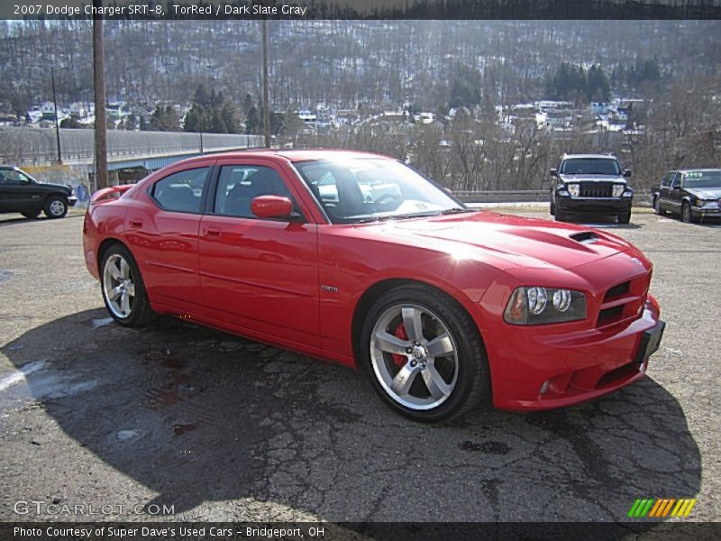 TorRed / Dark Slate Gray 2007 Dodge Charger SRT-8
