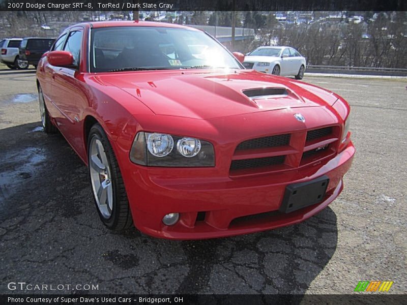 TorRed / Dark Slate Gray 2007 Dodge Charger SRT-8