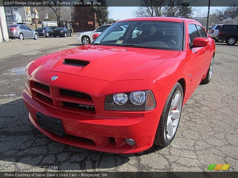 TorRed / Dark Slate Gray 2007 Dodge Charger SRT-8