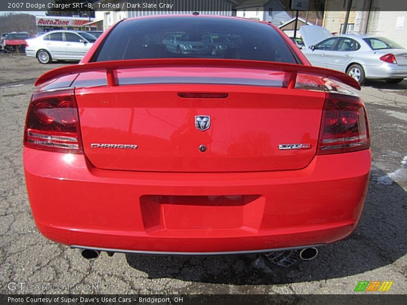 TorRed / Dark Slate Gray 2007 Dodge Charger SRT-8