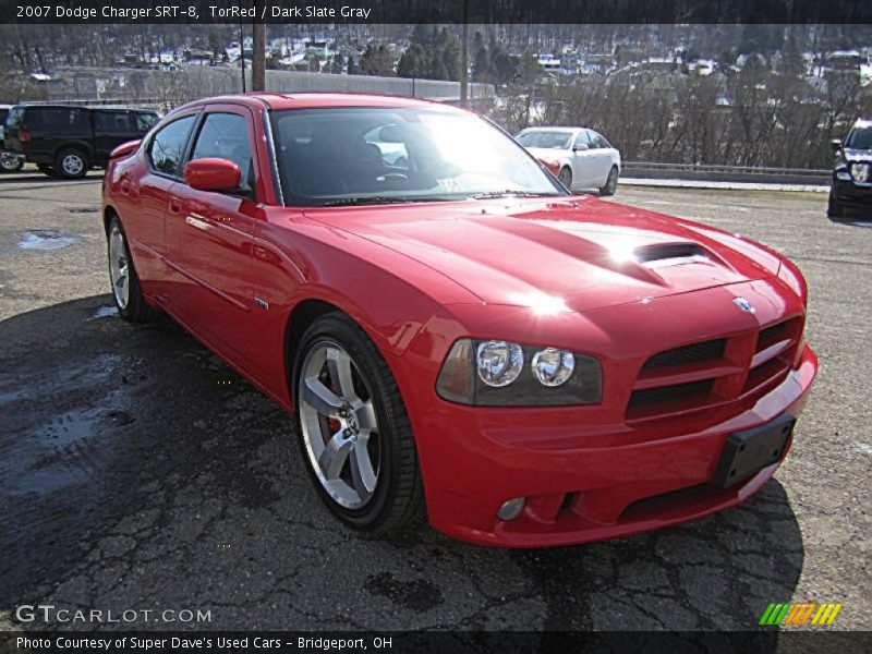 TorRed / Dark Slate Gray 2007 Dodge Charger SRT-8