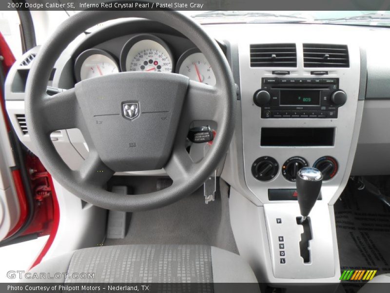 Dashboard of 2007 Caliber SE