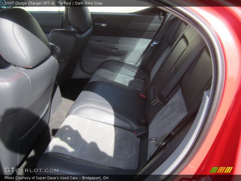 Rear Seat of 2007 Charger SRT-8