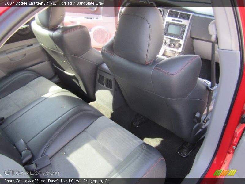 Rear Seat of 2007 Charger SRT-8