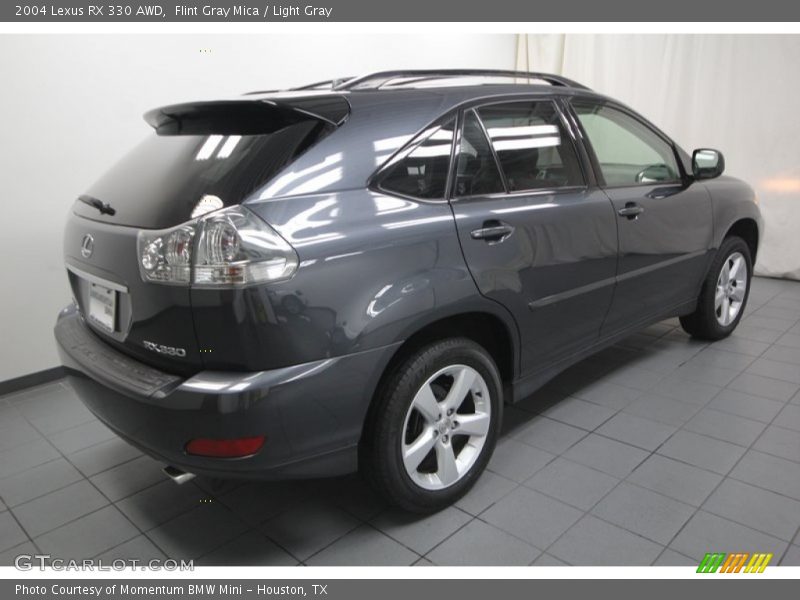 Flint Gray Mica / Light Gray 2004 Lexus RX 330 AWD