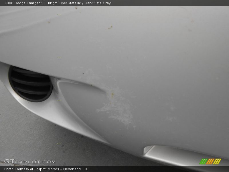 Bright Silver Metallic / Dark Slate Gray 2008 Dodge Charger SE
