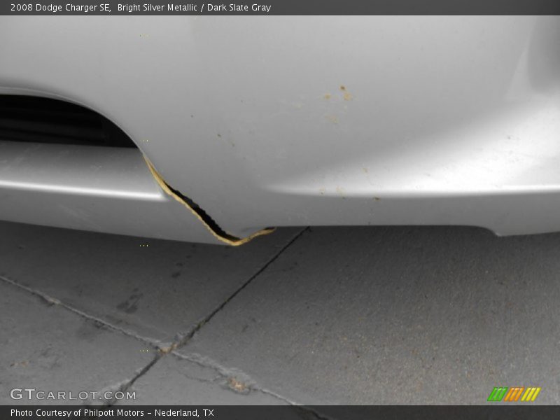 Bright Silver Metallic / Dark Slate Gray 2008 Dodge Charger SE
