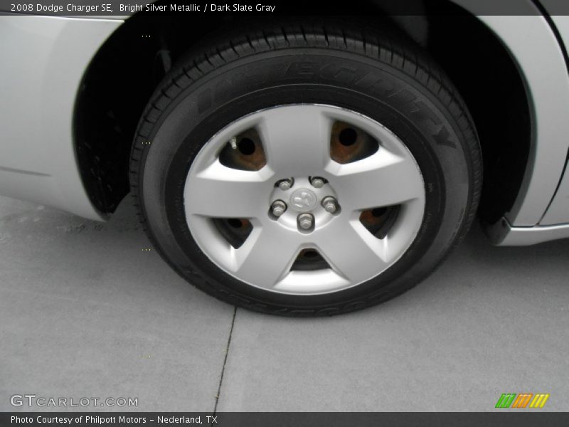 Bright Silver Metallic / Dark Slate Gray 2008 Dodge Charger SE