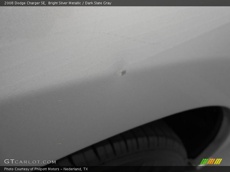 Bright Silver Metallic / Dark Slate Gray 2008 Dodge Charger SE