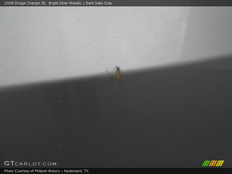 Bright Silver Metallic / Dark Slate Gray 2008 Dodge Charger SE